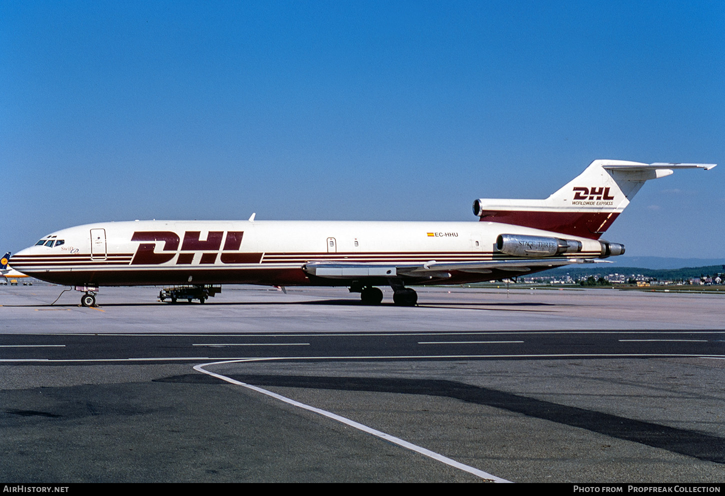 Aircraft Photo of EC-HHU | Boeing 727-277/Adv(F) | DHL Worldwide Express | AirHistory.net #823006