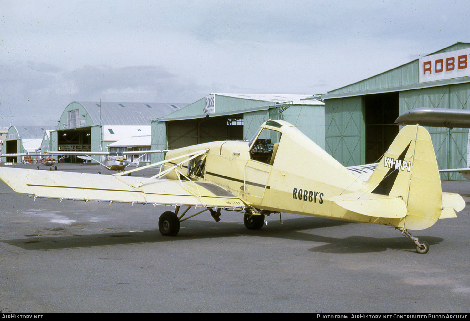 Aircraft Photo of VH-MPI | IMCO Callair A-9A | Robby's Aerial Services | AirHistory.net #823009