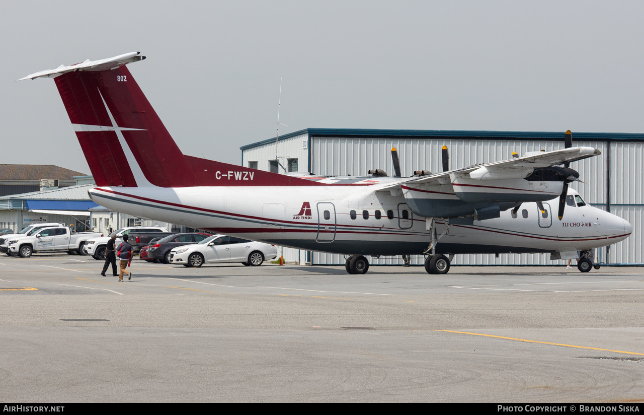 Aircraft Photo of C-FWZV | De Havilland Canada DHC-7-103 Dash 7 | Tli Cho Air | AirHistory.net #823010