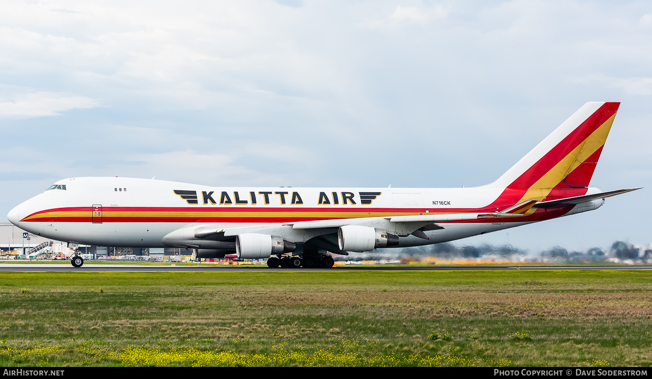 Aircraft Photo of N716CK | Boeing 747-4B5F/SCD | Kalitta Air | AirHistory.net #823013