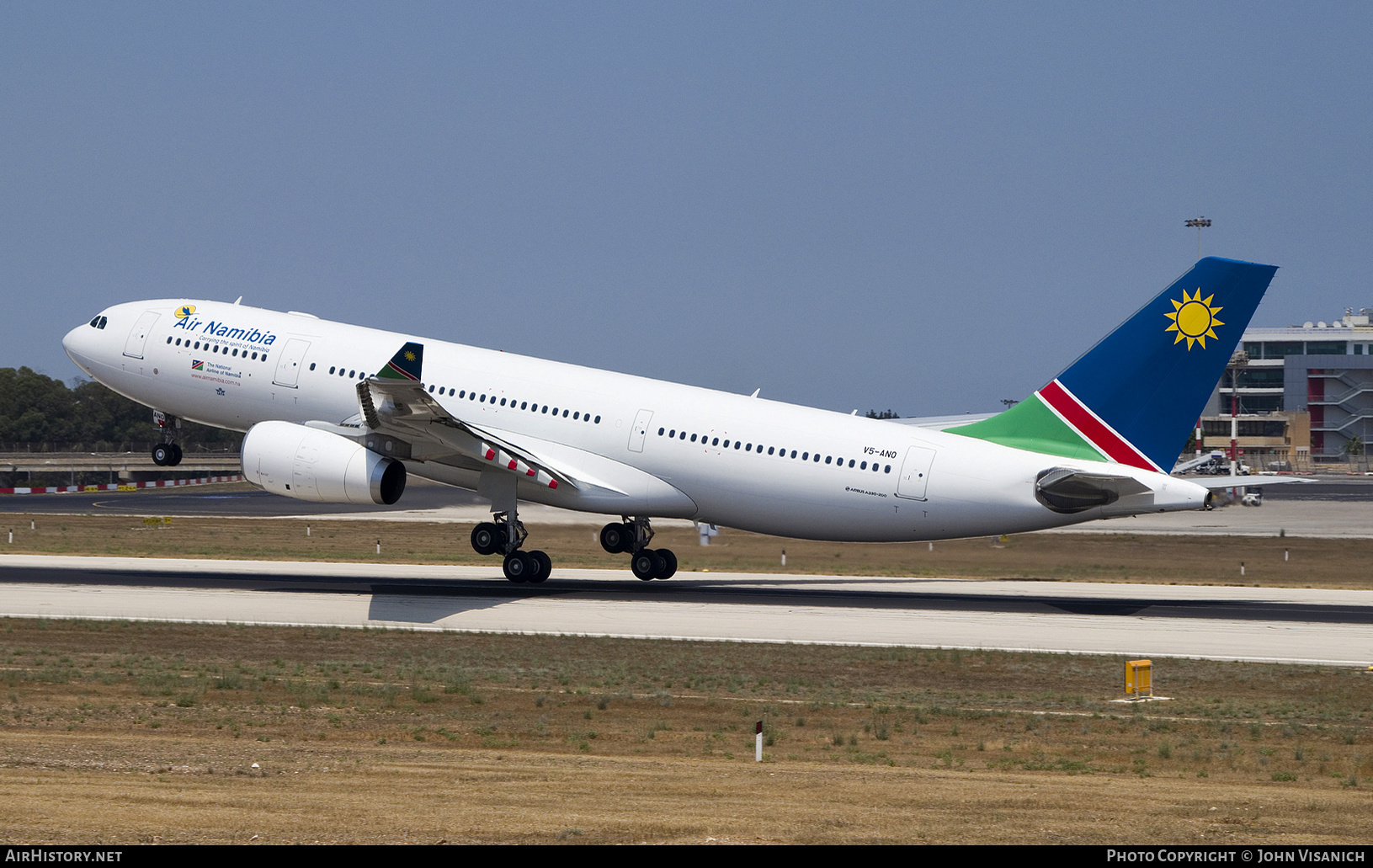Aircraft Photo of V5-ANO | Airbus A330-243 | Air Namibia | AirHistory.net #823018