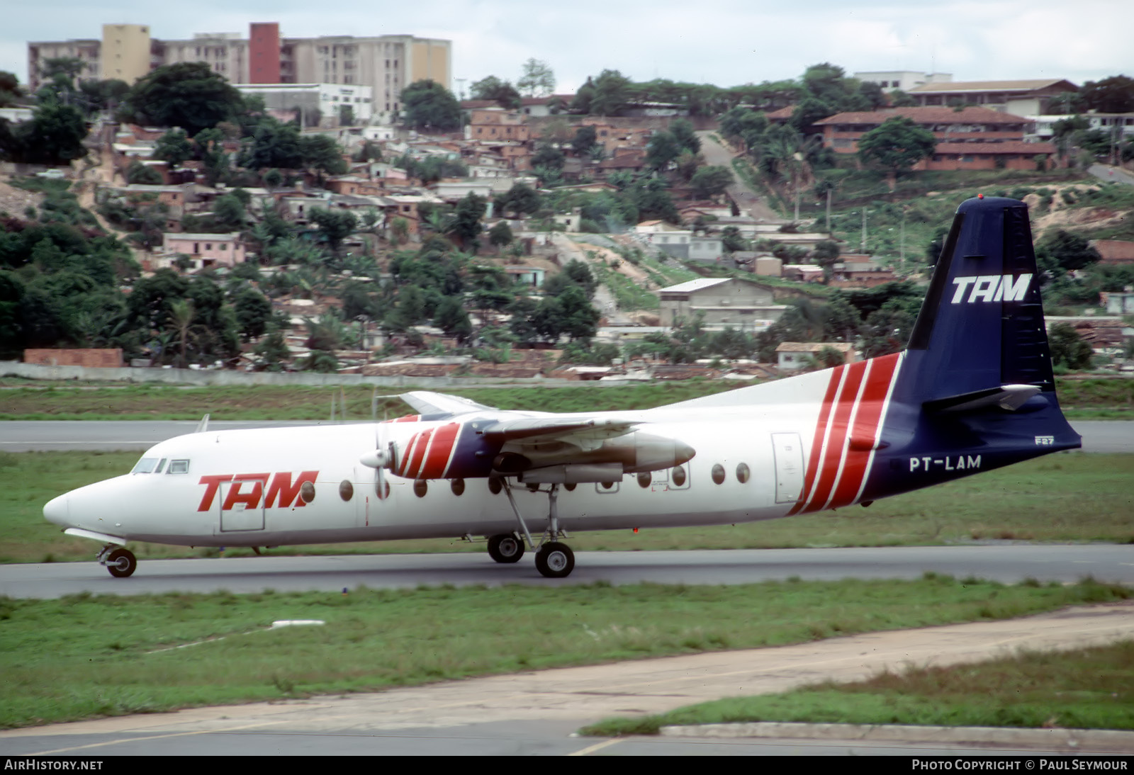 Aircraft Photo of PT-LAM | Fokker F27-500 Friendship | TAM Linhas Aéreas | AirHistory.net #823032
