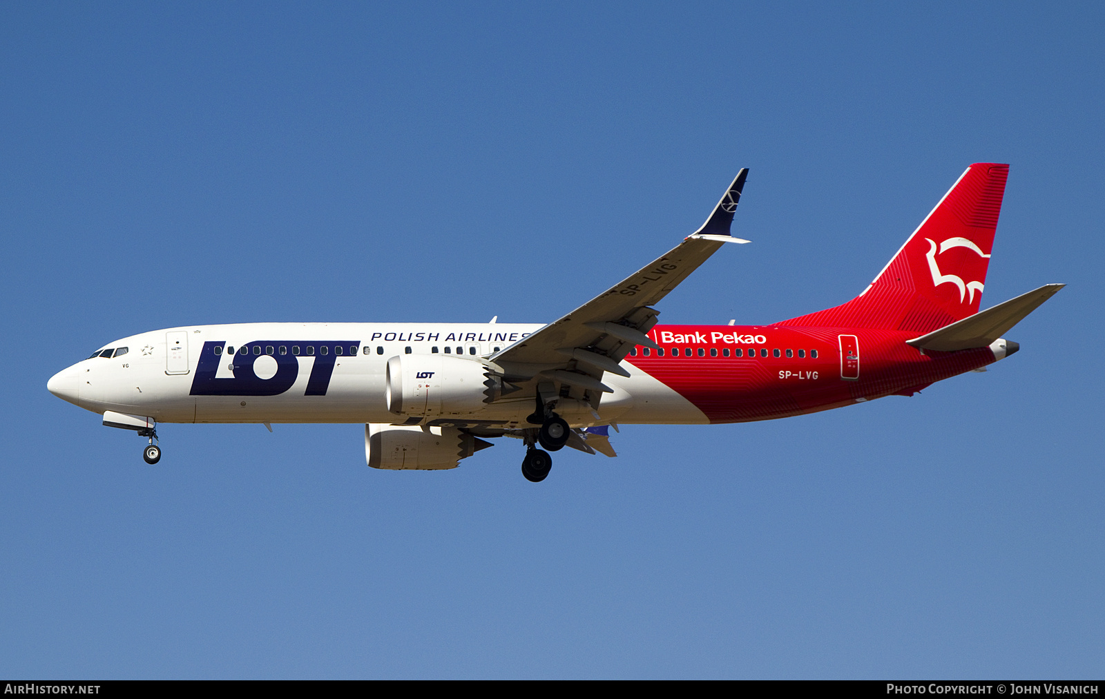 Aircraft Photo of SP-LVG | Boeing 737-8 Max 8 | LOT Polish Airlines - Polskie Linie Lotnicze | AirHistory.net #823043