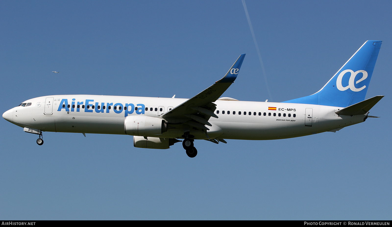 Aircraft Photo of EC-MPS | Boeing 737-85P | Air Europa | AirHistory.net #823054
