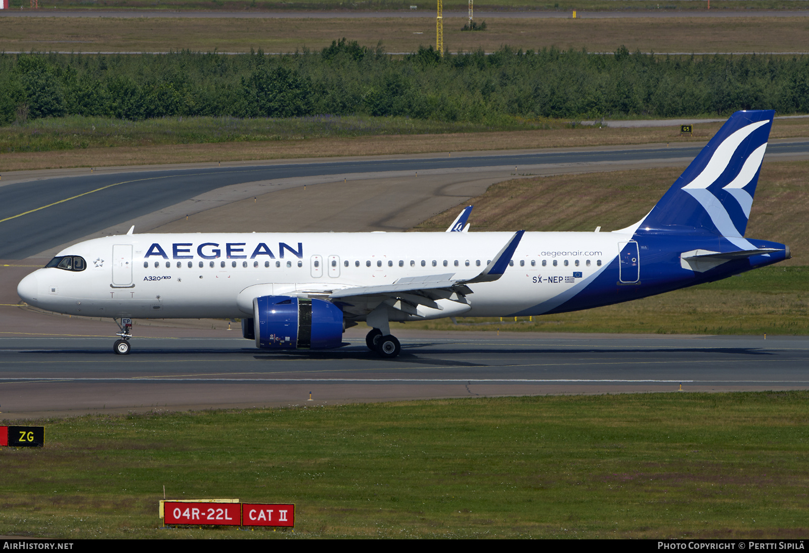 Aircraft Photo of SX-NEP | Airbus A320-271N | Aegean Airlines | AirHistory.net #823055