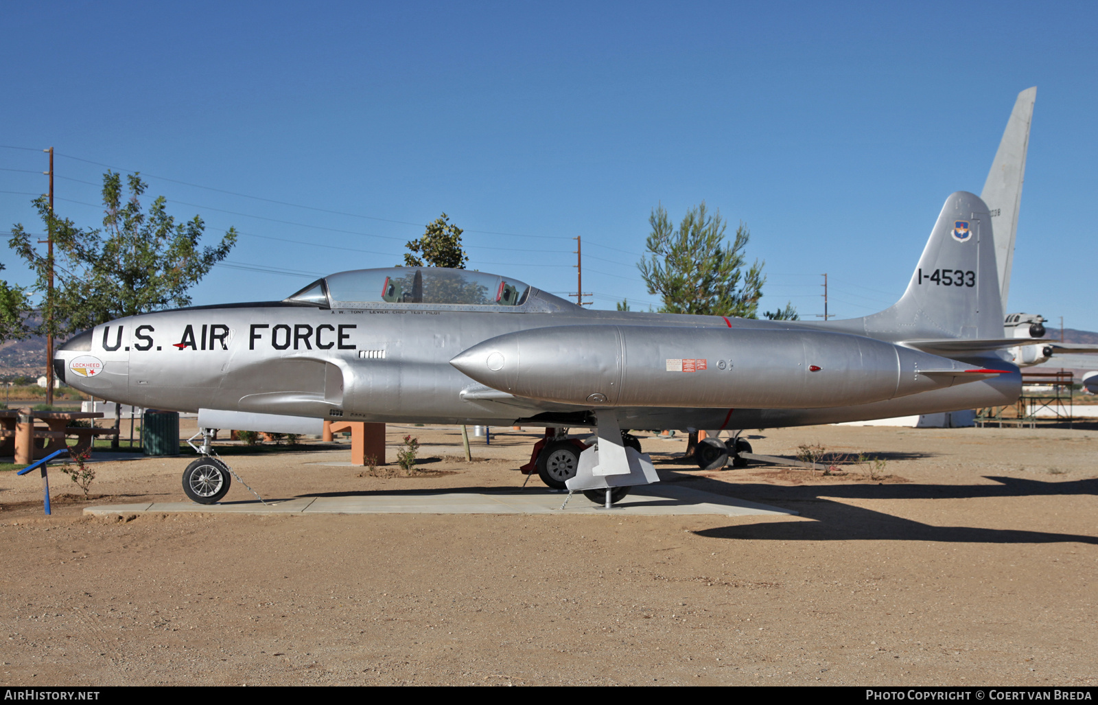 Aircraft Photo of 51-4533 / 14533 | Lockheed T-33A | USA - Air Force | AirHistory.net #823090
