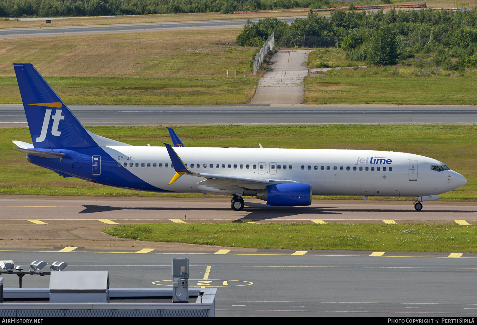 Aircraft Photo of OY-JYF | Boeing 737-81M | Jettime | AirHistory.net #823091