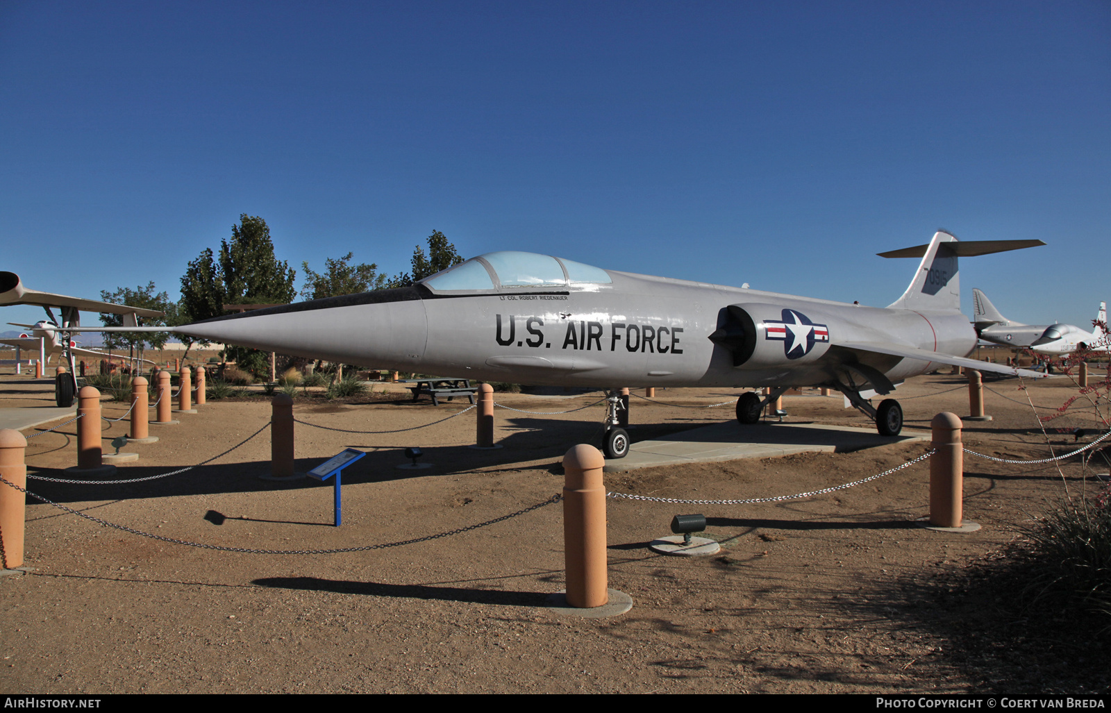 Aircraft Photo of 57-915 / 70915 | Lockheed F-104C Starfighter | USA - Air Force | AirHistory.net #823092