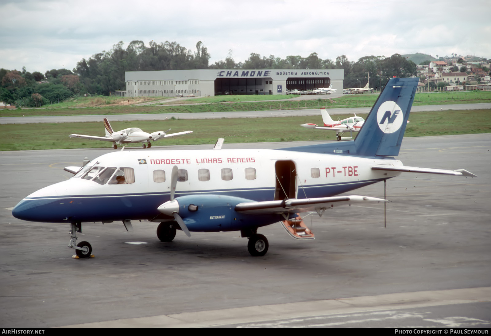 Aircraft Photo of PT-TBE | Embraer EMB-110C Bandeirante | Nordeste Linhas Aereas | AirHistory.net #823099