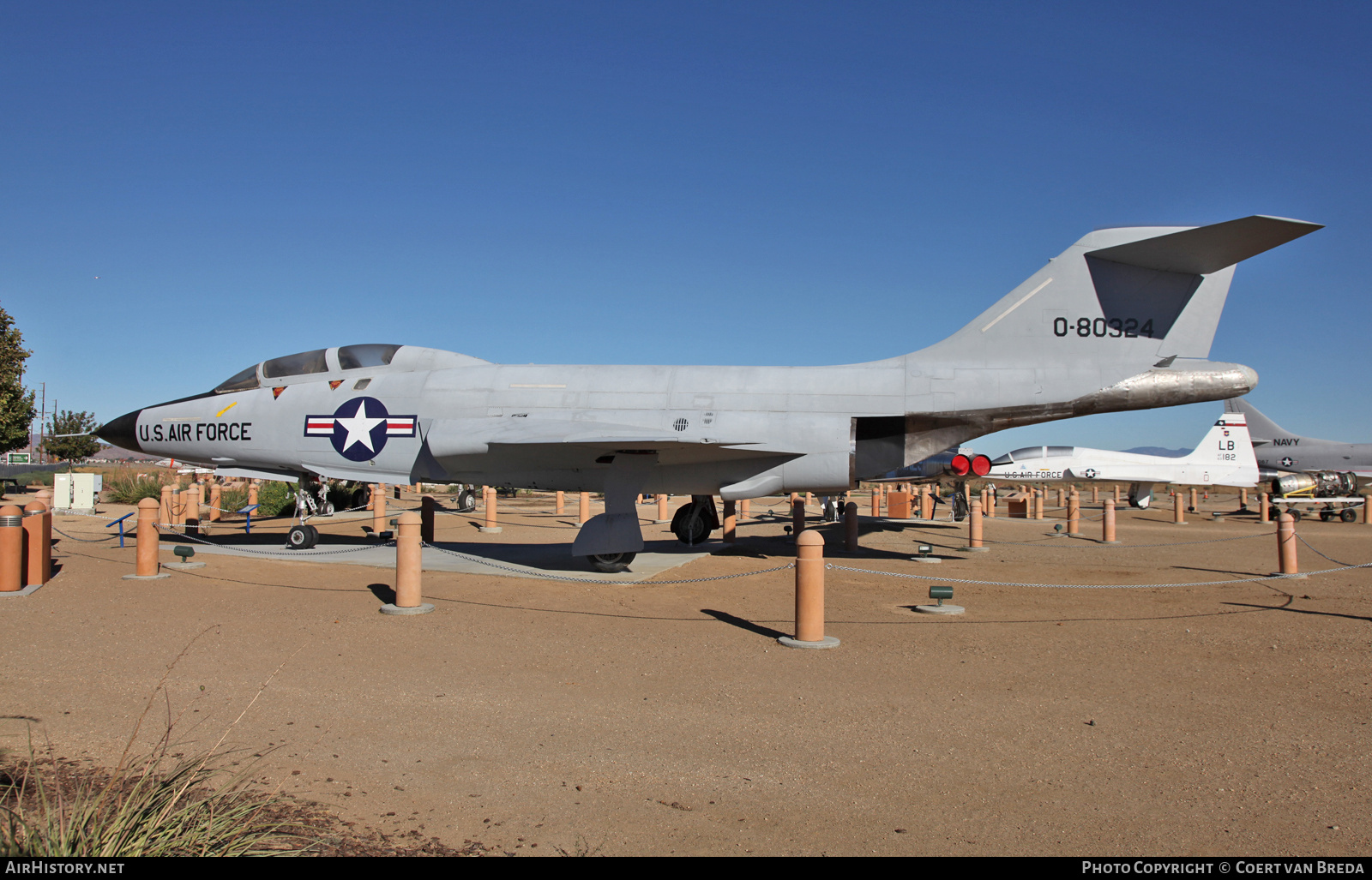 Aircraft Photo of 58-0324 / 0-80324 | McDonnell F-101F Voodoo | USA - Air Force | AirHistory.net #823103