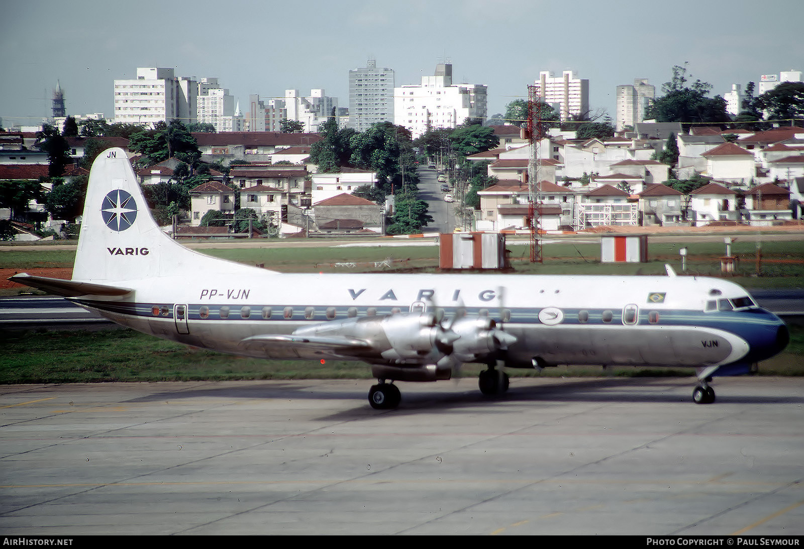Aircraft Photo of PP-VJN | Lockheed L-188A Electra | Varig | AirHistory.net #823106