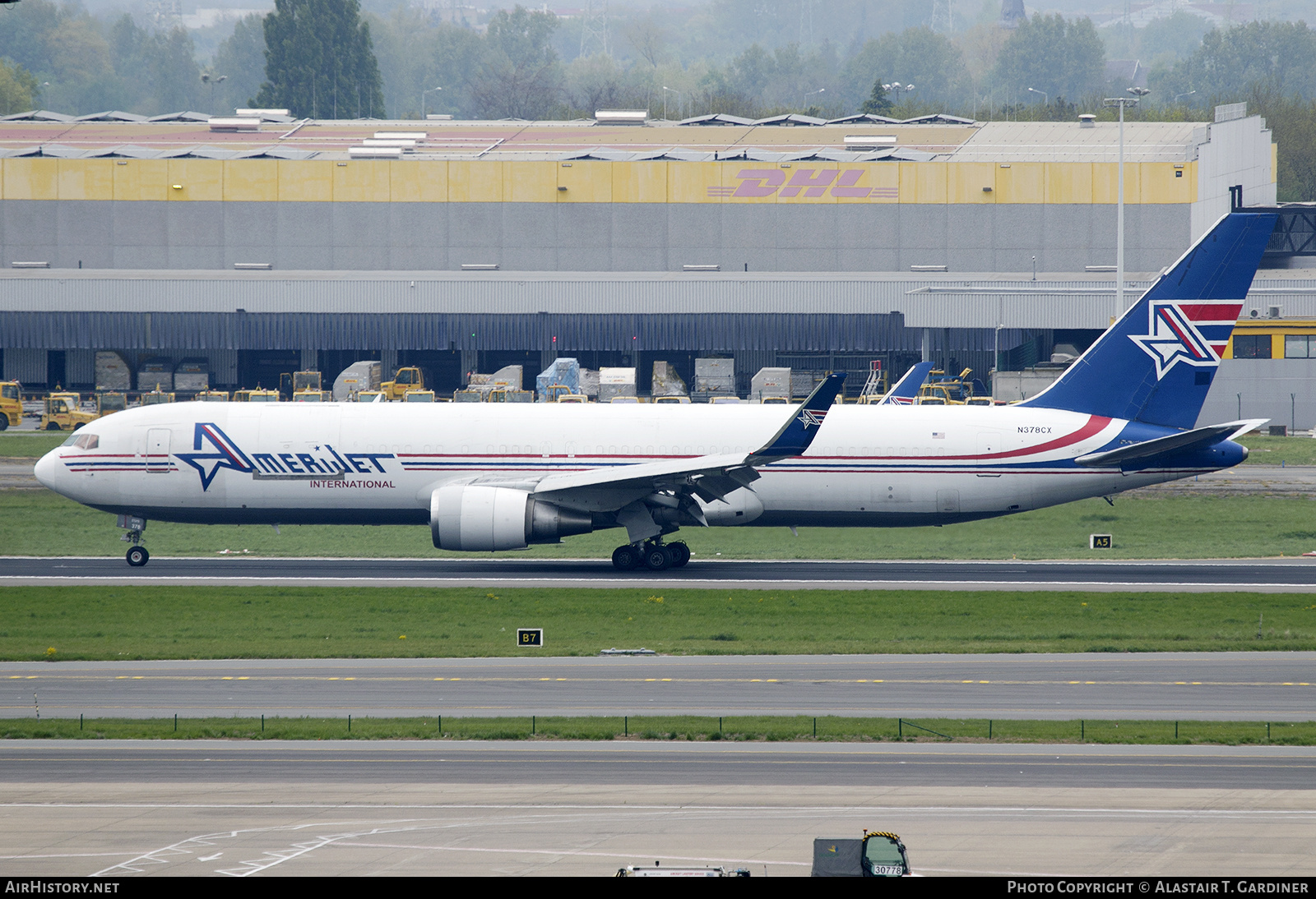 Aircraft Photo of N378CX | Boeing 767-323/ER(BDSF) | Amerijet International | AirHistory.net #823113