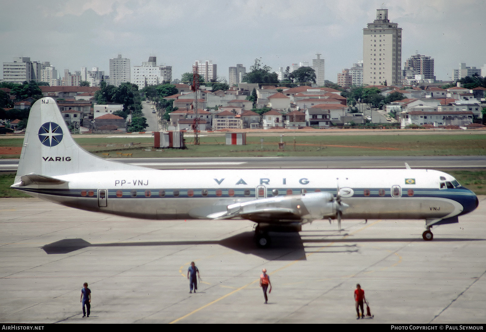 Aircraft Photo of PP-VNJ | Lockheed L-188A Electra | Varig | AirHistory.net #823127