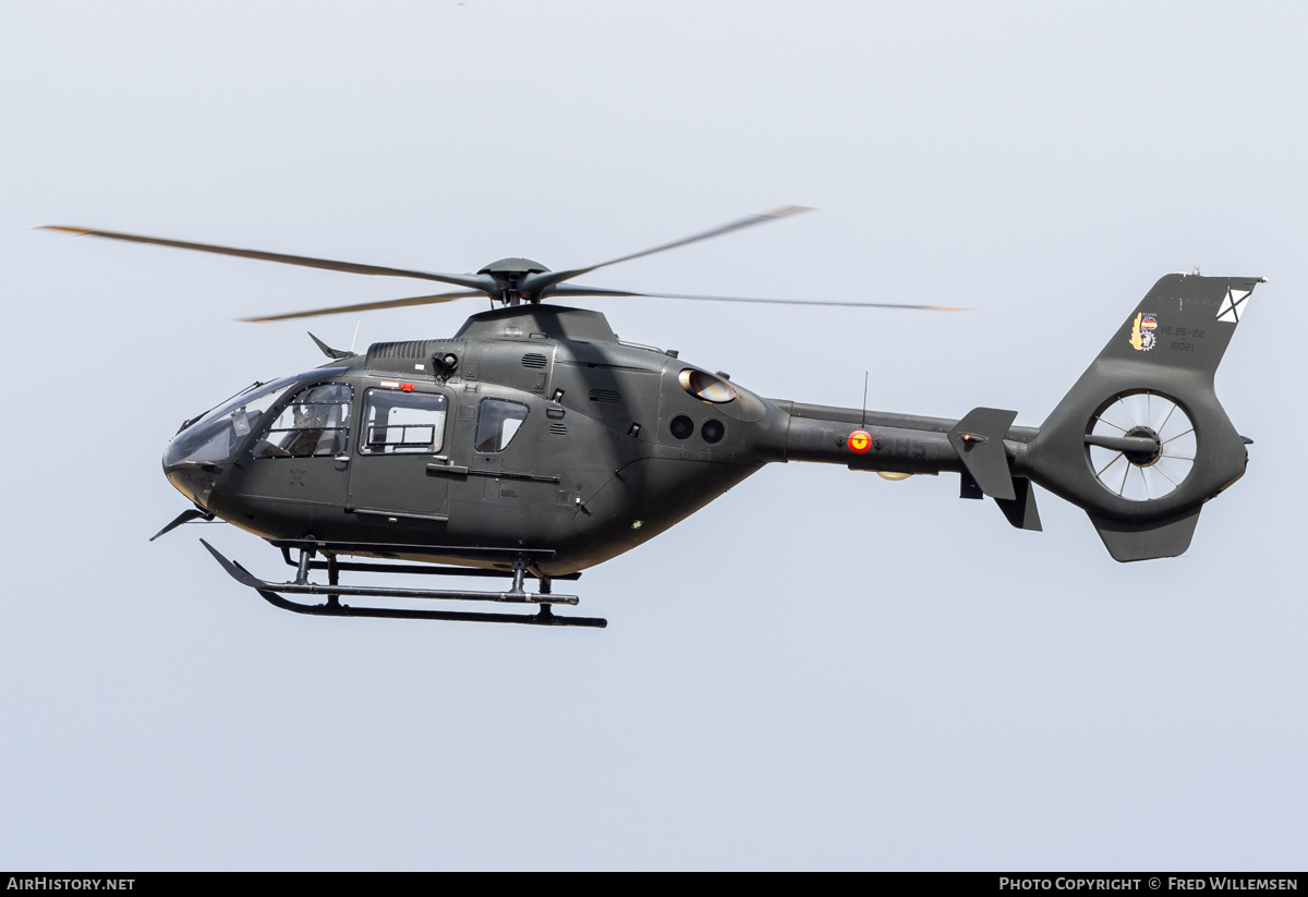 Aircraft Photo of HE26-22 / 10021 | Airbus Helicopters EC-135T-2+ | Spain - Army | AirHistory.net #823129