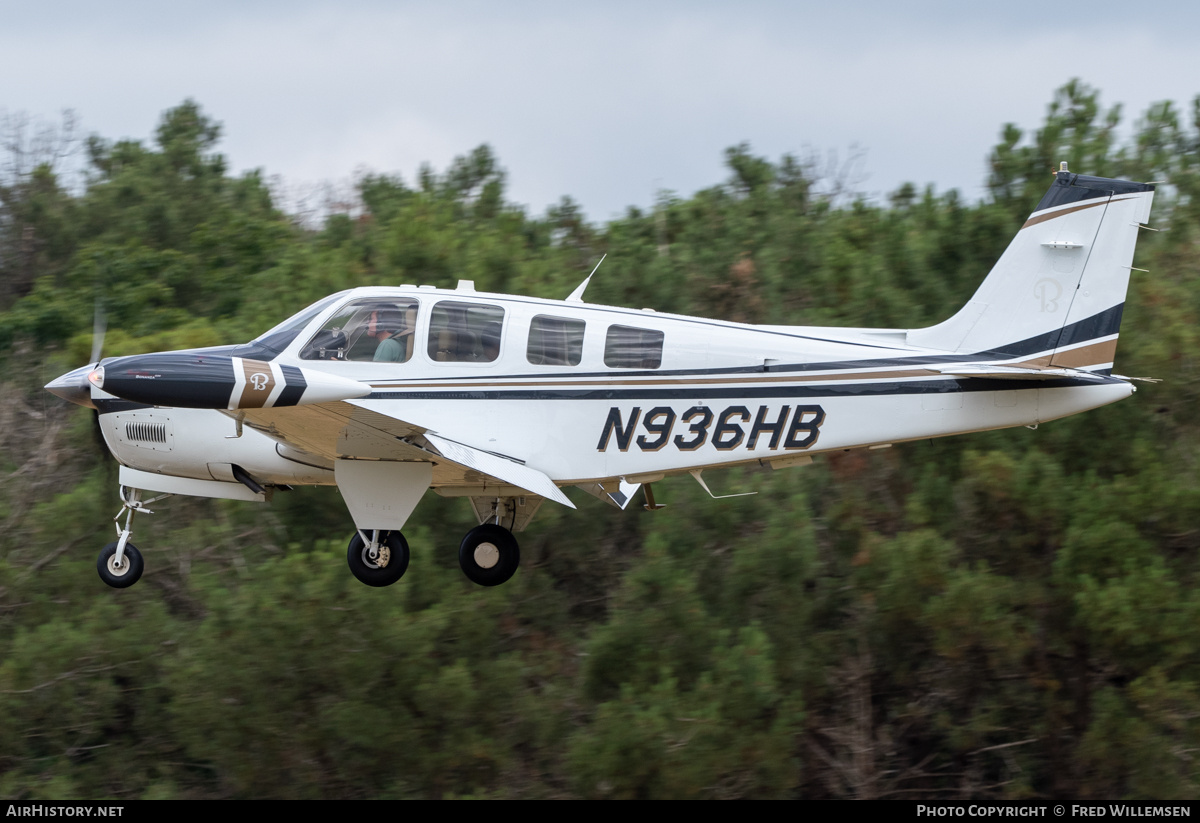 Aircraft Photo of N936HB | Hawker Beechcraft G36 Bonanza | AirHistory.net #823132