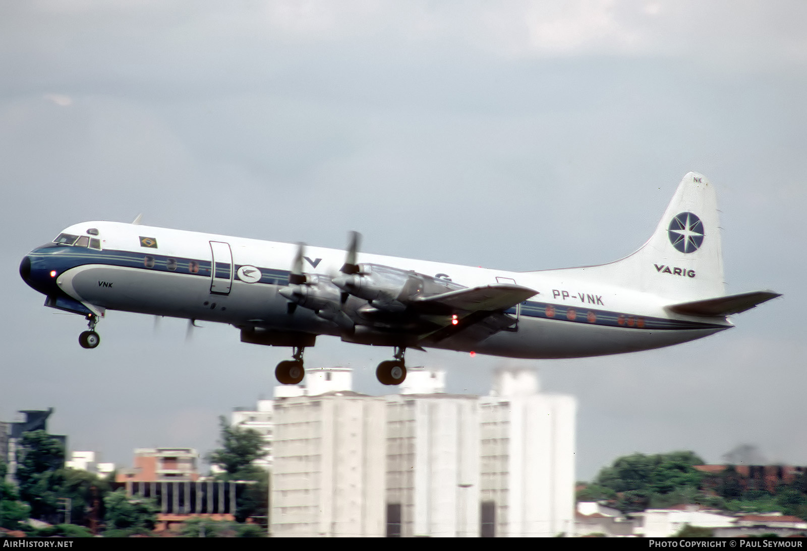 Aircraft Photo of PP-VNK | Lockheed L-188A Electra | Varig | AirHistory.net #823136