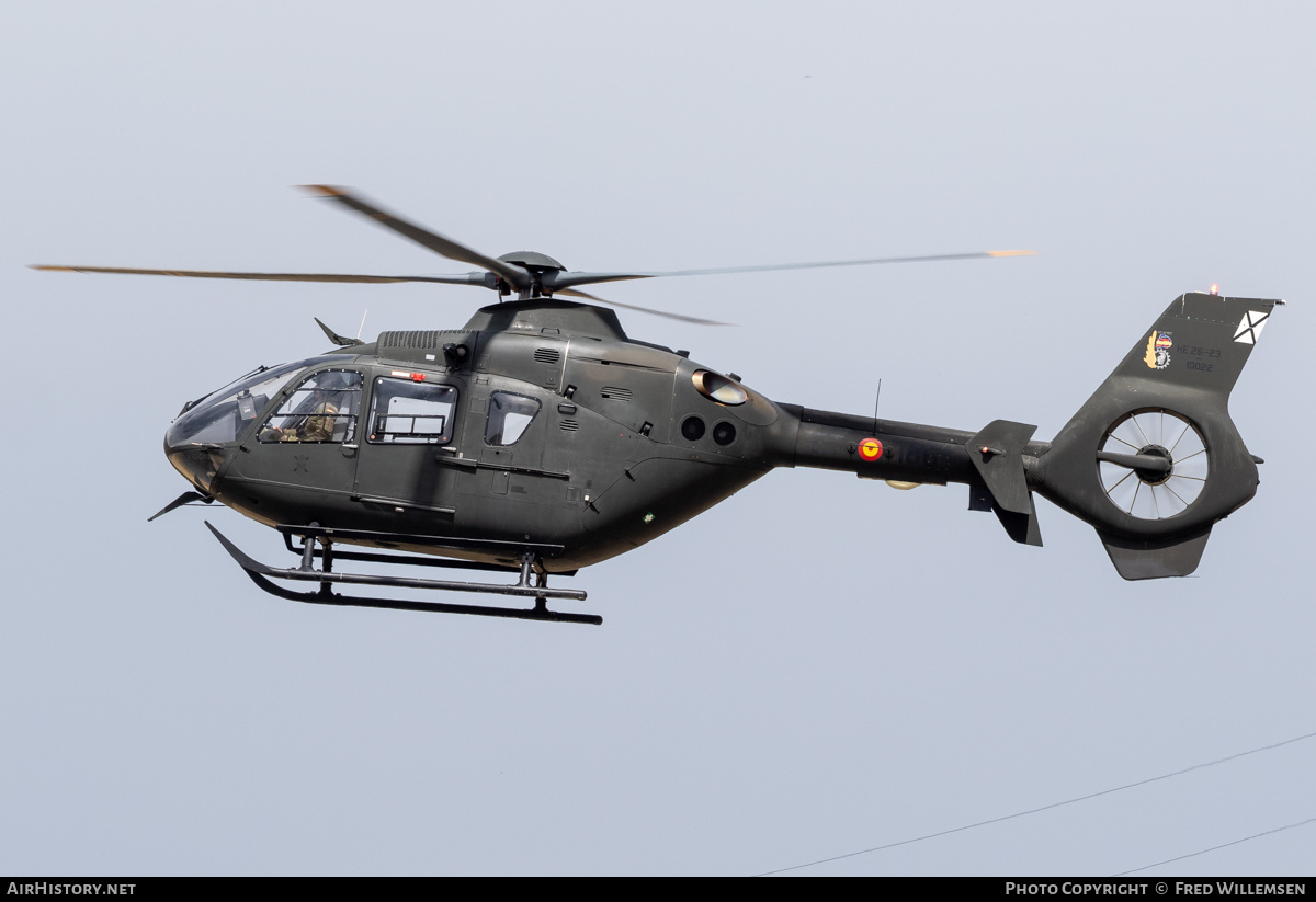 Aircraft Photo of HE.26-23 / 10022 | Eurocopter EC-135T-2+ | Spain - Army | AirHistory.net #823139