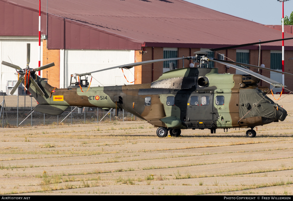 Aircraft Photo of HU21-16 | Aerospatiale AS-332B1 Super Puma | Spain - Army | AirHistory.net #823141