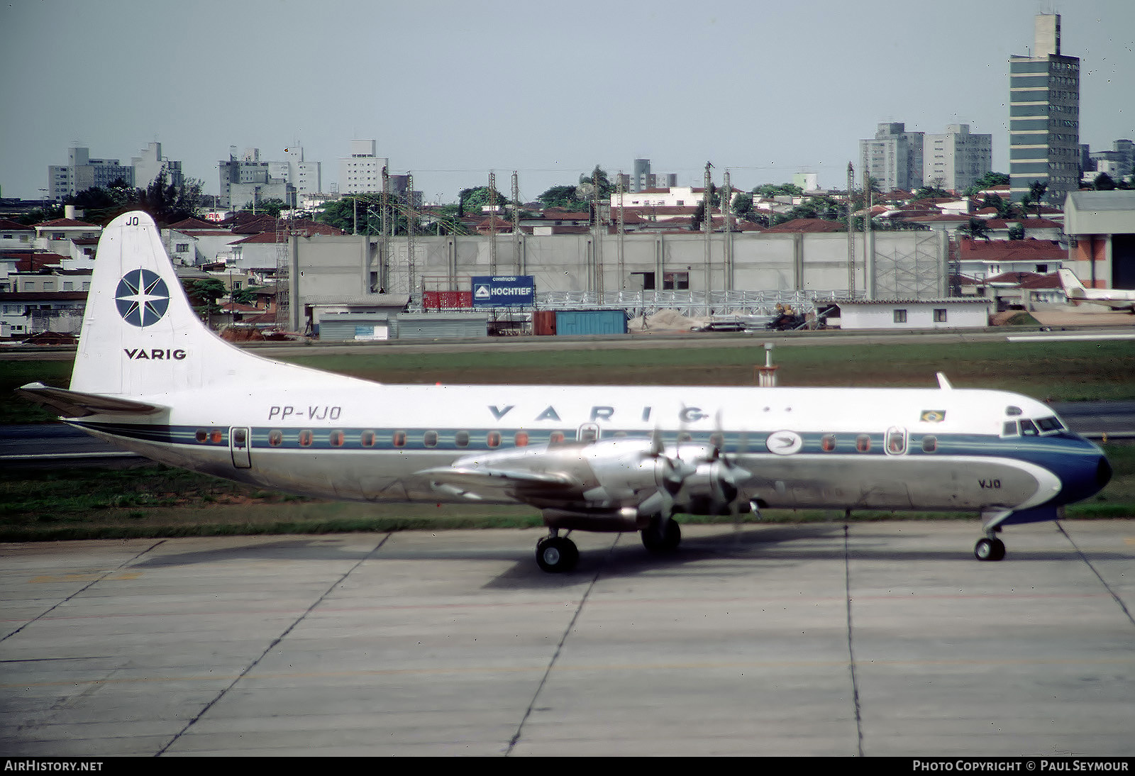 Aircraft Photo of PP-VJO | Lockheed L-188A Electra | Varig | AirHistory.net #823153