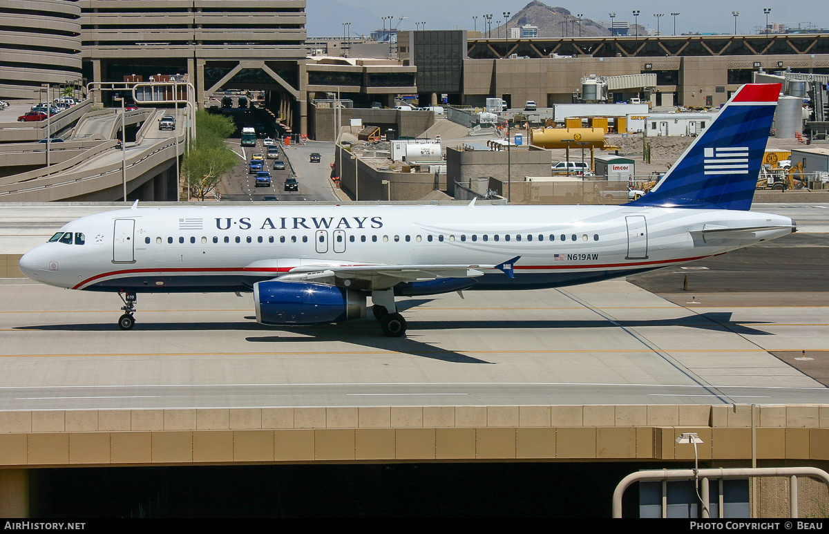 Aircraft Photo of N619AW | Airbus A320-232 | US Airways | AirHistory.net #823154
