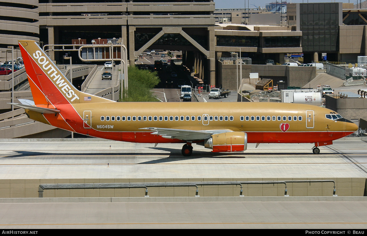 Aircraft Photo of N604SW | Boeing 737-3H4 | Southwest Airlines | AirHistory.net #823158