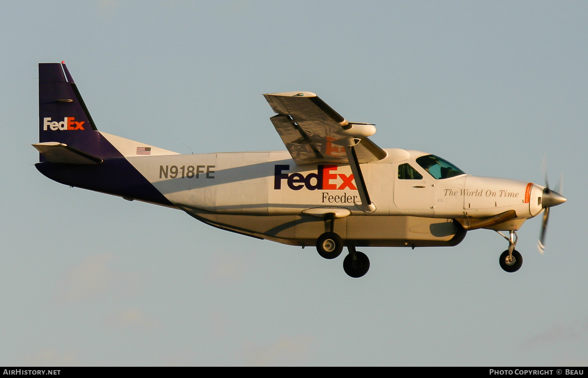 Aircraft Photo of N918FE | Cessna 208B Grand Caravan | FedEx Feeder | AirHistory.net #823160