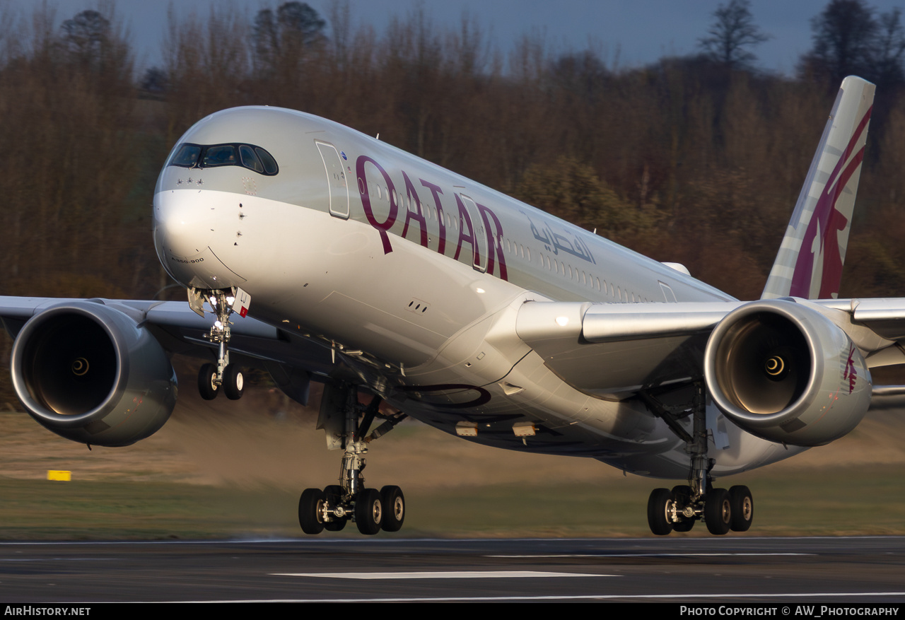 Aircraft Photo of A7-ALJ | Airbus A350-941 | Qatar Airways | AirHistory.net #823191