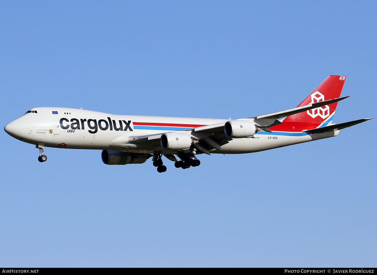 Aircraft Photo of LX-VCH | Boeing 747-8R7F/SCD | Cargolux | AirHistory.net #823193