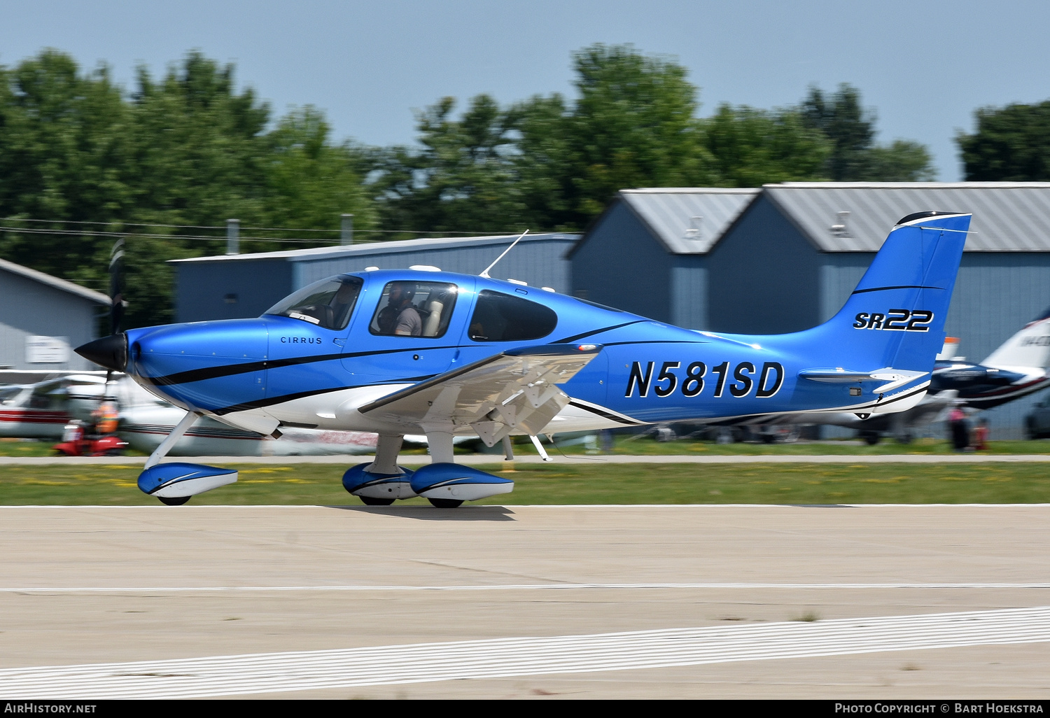 Aircraft Photo of N581SD | Cirrus SR-22 G3-GTS Turbo | AirHistory.net #823205