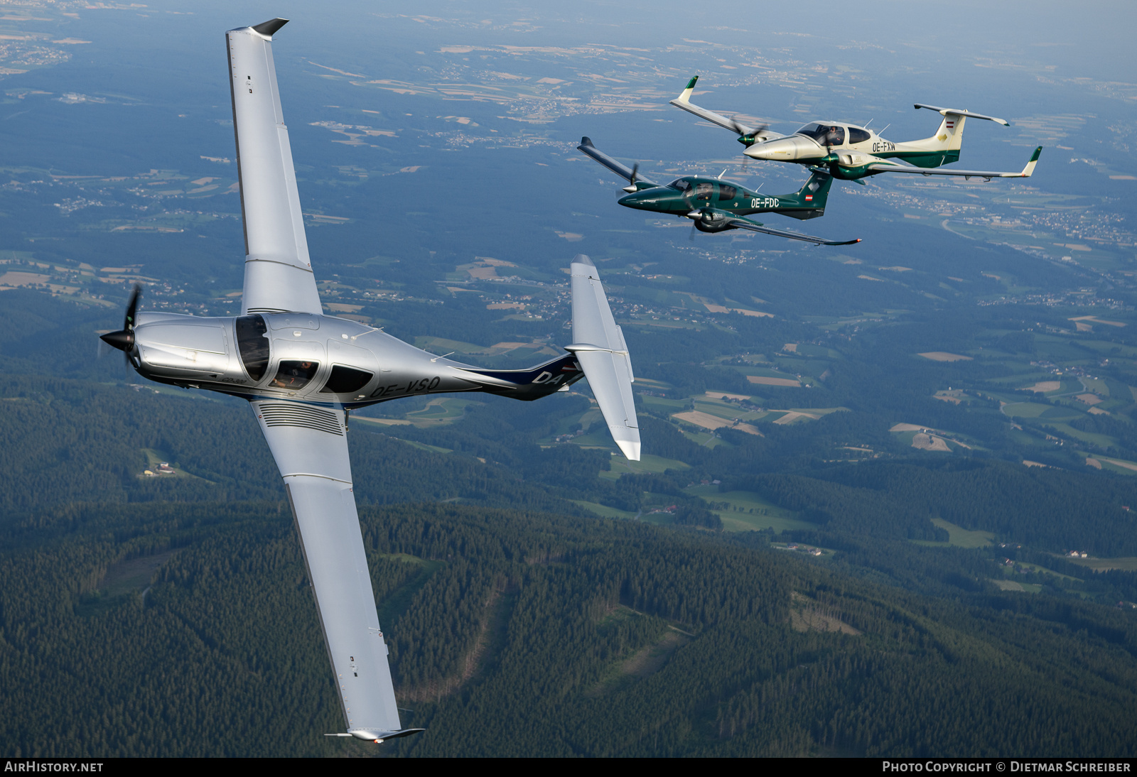 Aircraft Photo of OE-VSO | Diamond DA50 V | AirHistory.net #823206