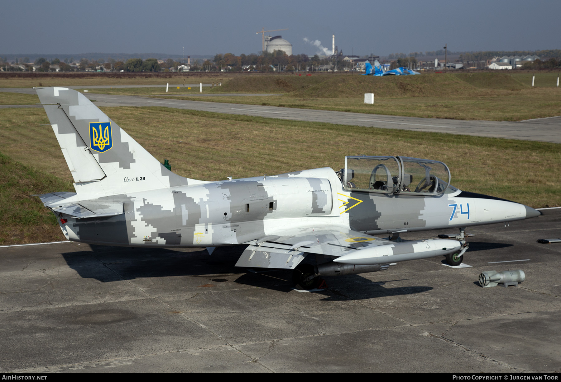Aircraft Photo of 74 blue | Aero L-39C Albatros | Ukraine - Air Force | AirHistory.net #823215