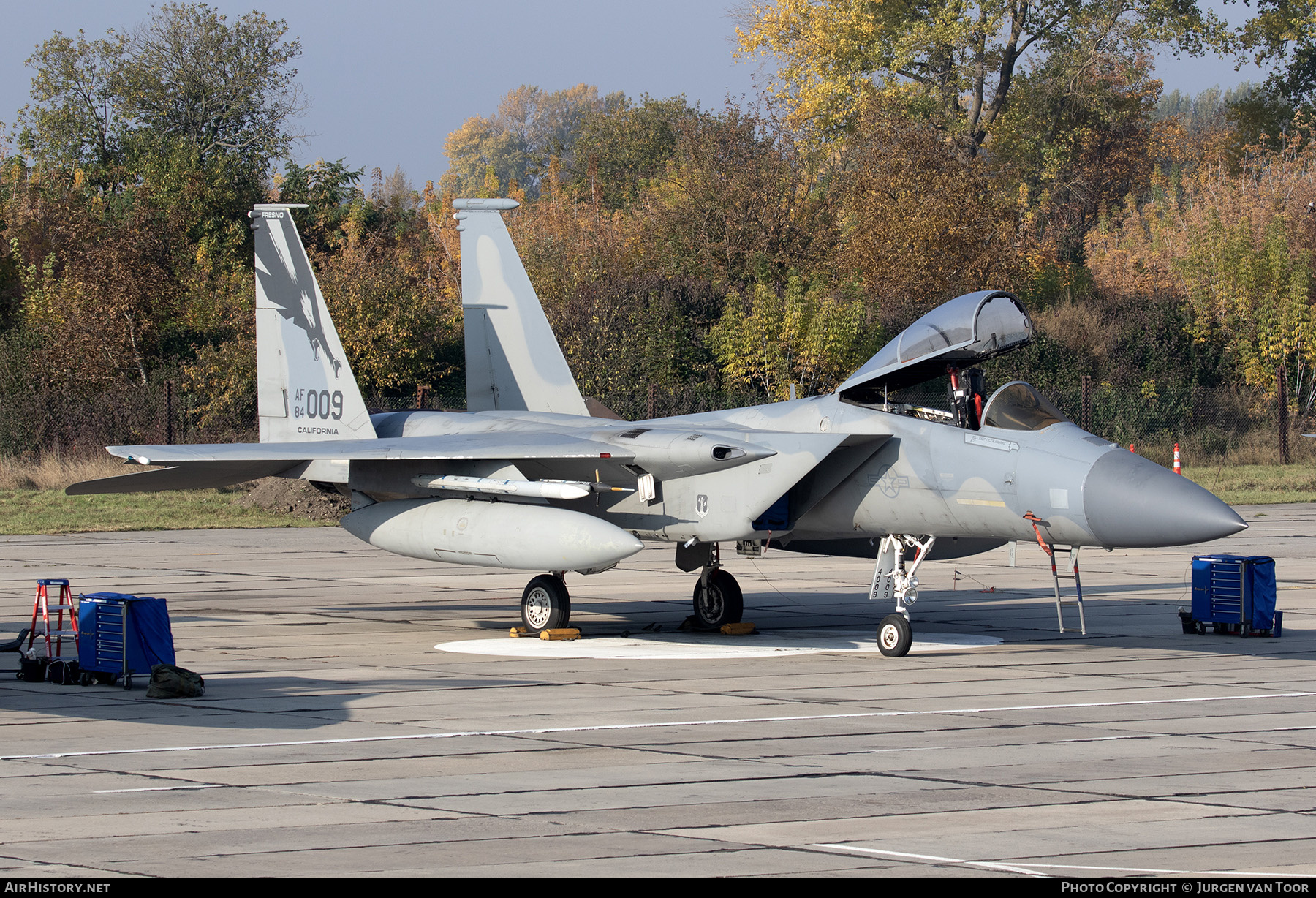 Aircraft Photo of 84-0009 / AF84-009 | McDonnell Douglas F-15C Eagle | USA - Air Force | AirHistory.net #823231