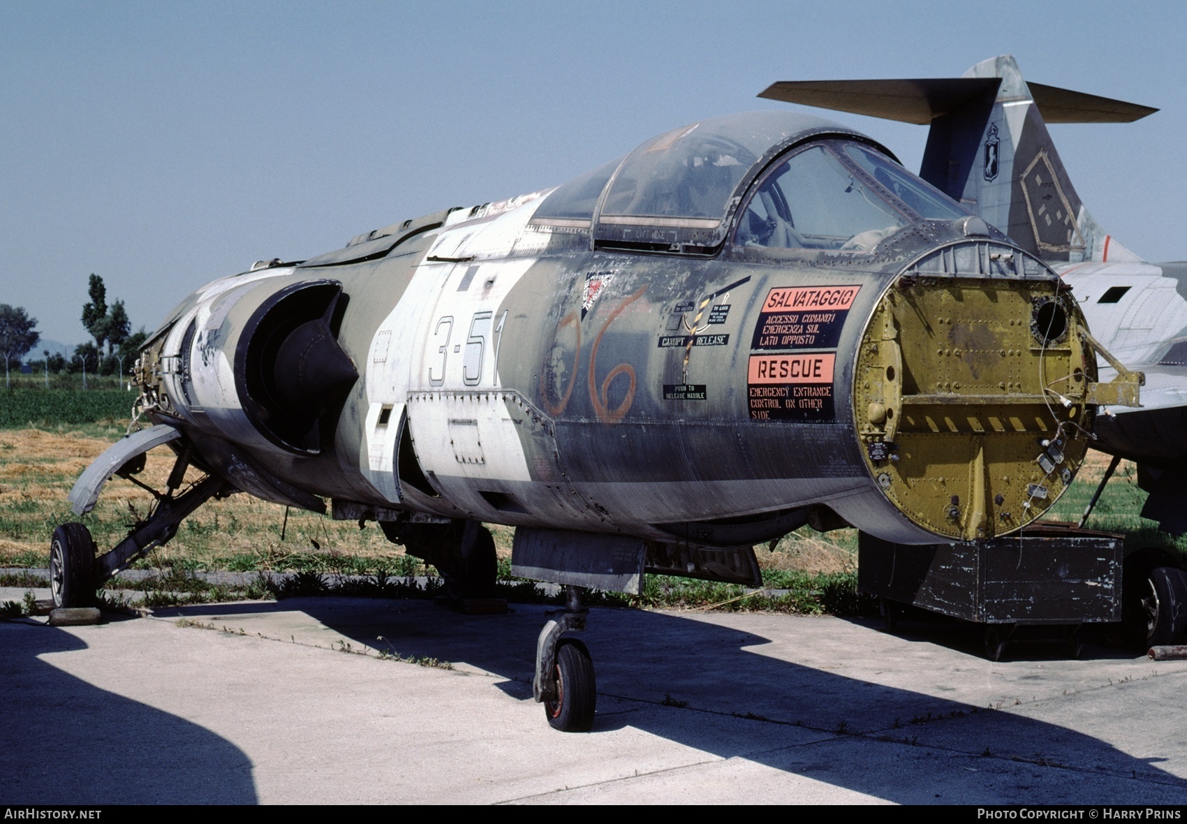 Aircraft Photo of MM6551 | Lockheed F-104G Starfighter | Italy - Air Force | AirHistory.net #823243