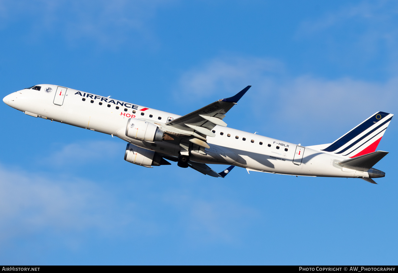 Aircraft Photo of F-HBLR | Embraer 190STD (ERJ-190-100STD) | Air France | AirHistory.net #823244