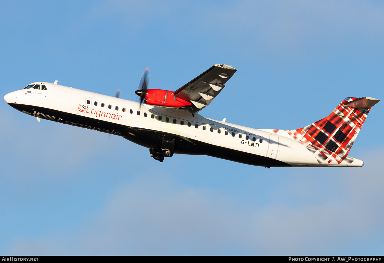 Aircraft Photo of G-LMTI | ATR ATR-72-600 (ATR-72-212A) | Loganair | AirHistory.net #823245