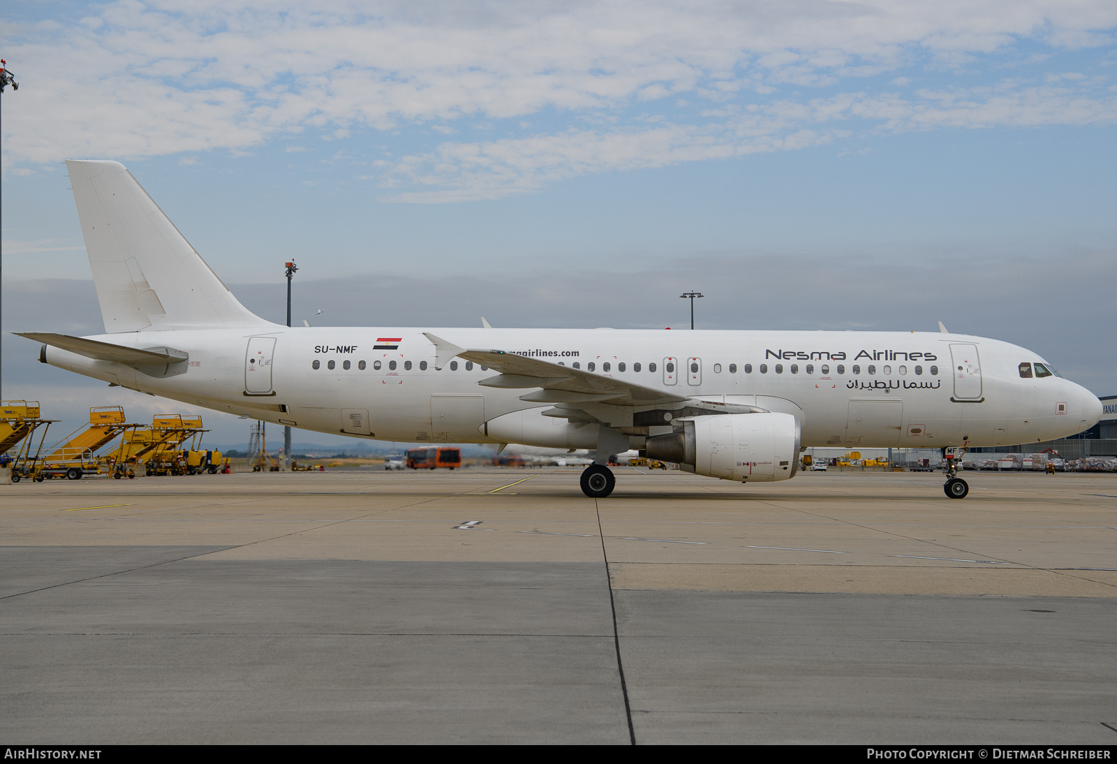 Aircraft Photo of SU-NMF | Airbus A320-214 | Nesma Airlines | AirHistory.net #823247