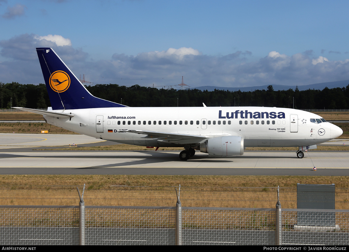 Aircraft Photo of D-ABIF | Boeing 737-530 | Lufthansa | AirHistory.net #823249
