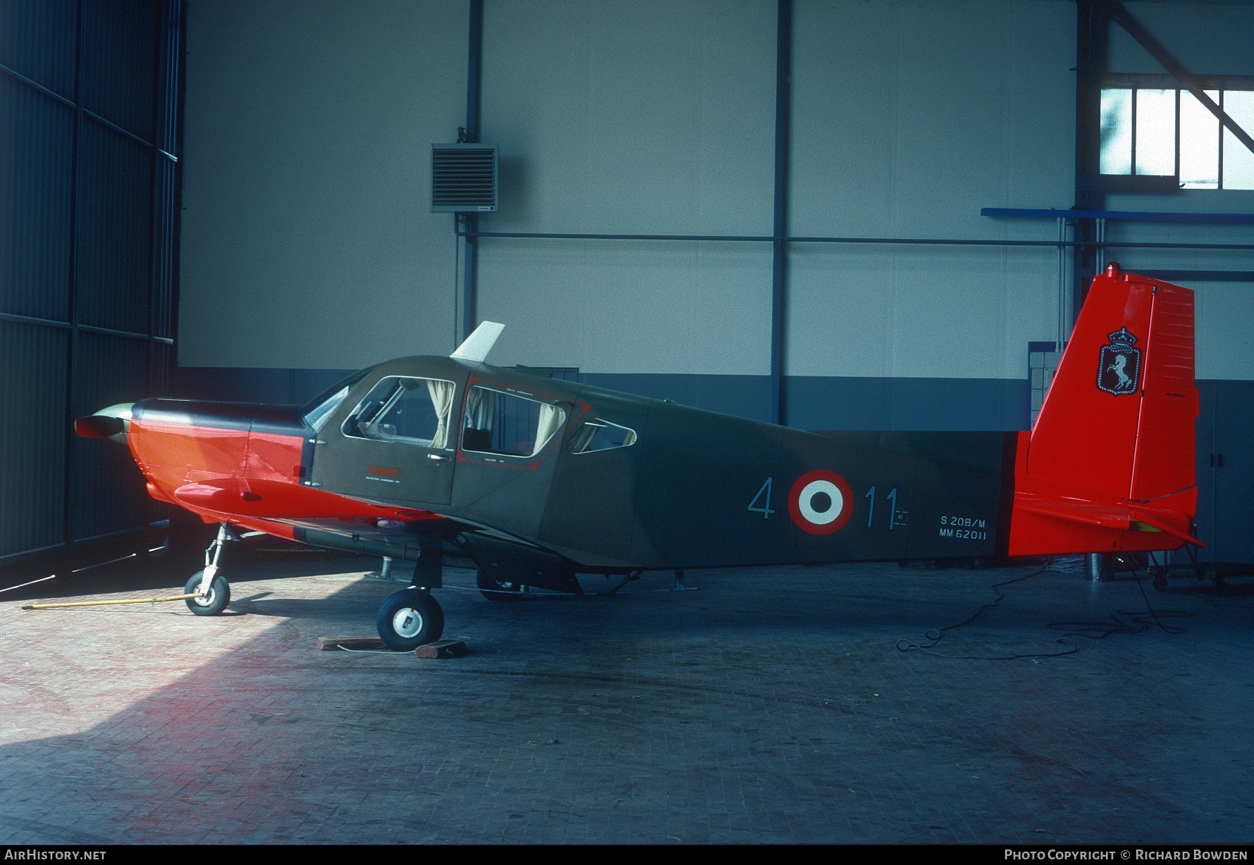 Aircraft Photo of MM62011 | SIAI-Marchetti S-208M | Italy - Air Force | AirHistory.net #823258