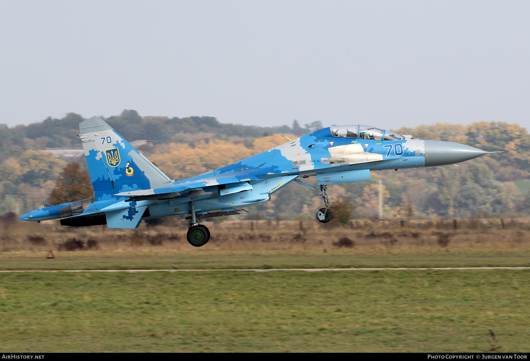 Aircraft Photo of 70 blue | Su-27UBM1 | Ukraine - Air Force | AirHistory.net #823275