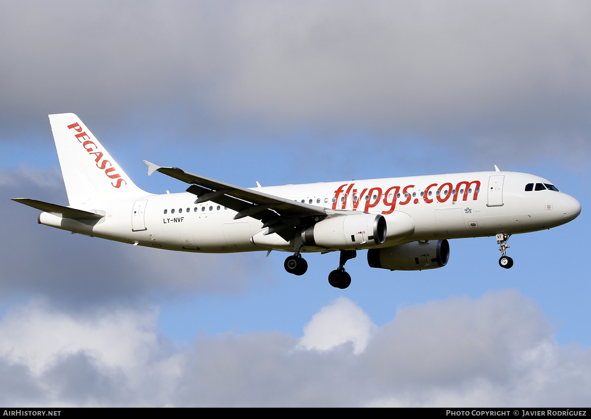 Aircraft Photo of LY-NVF | Airbus A320-232 | Pegasus Airlines | AirHistory.net #823277