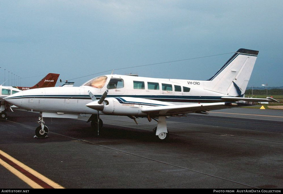 Aircraft Photo of VH-CRO | Cessna 402C | AirHistory.net #823311