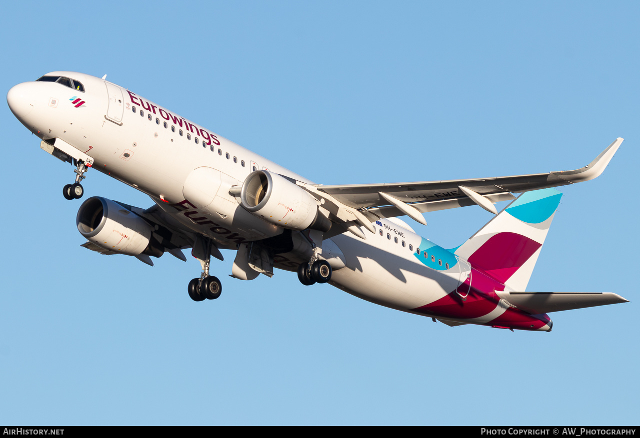 Aircraft Photo of 9H-EWE | Airbus A320-214 | Eurowings | AirHistory.net #823319