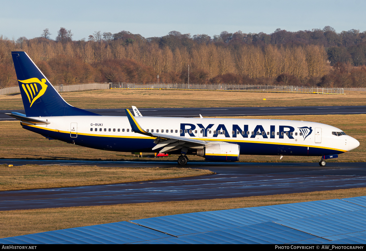 Aircraft Photo of G-RUKI | Boeing 737-8AS | Ryanair | AirHistory.net #823321