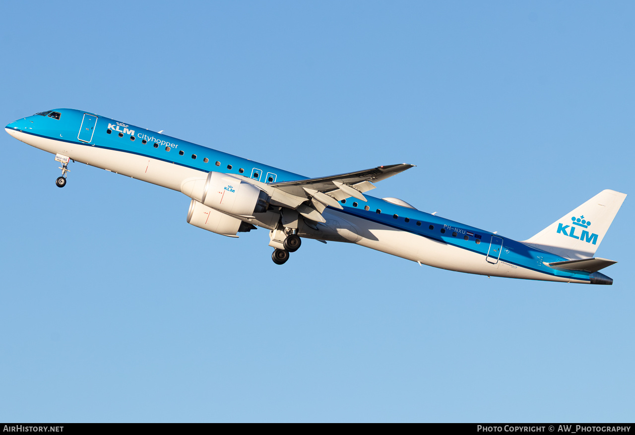Aircraft Photo of PH-NXU | Embraer 195-E2 (ERJ-190-400) | KLM Cityhopper | AirHistory.net #823324