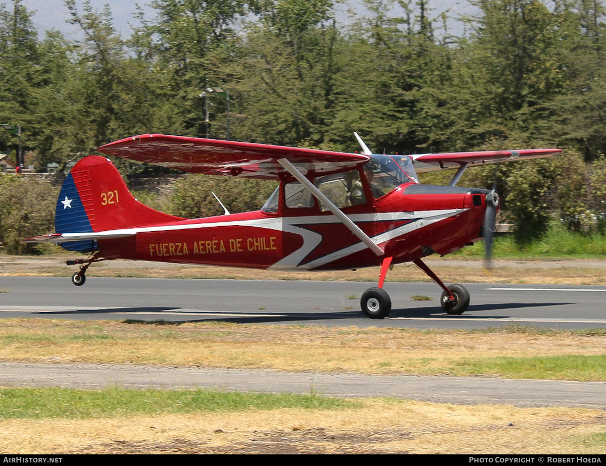 Aircraft Photo of 321 | Cessna O-1G Bird Dog | Chile - Air Force | AirHistory.net #823342