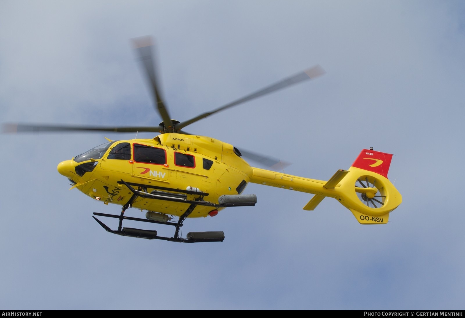 Aircraft Photo of OO-NSV | Airbus Helicopters H-145 (BK-117D-3) | NHV - Noordzee Helikopters Vlaanderen | AirHistory.net #823375