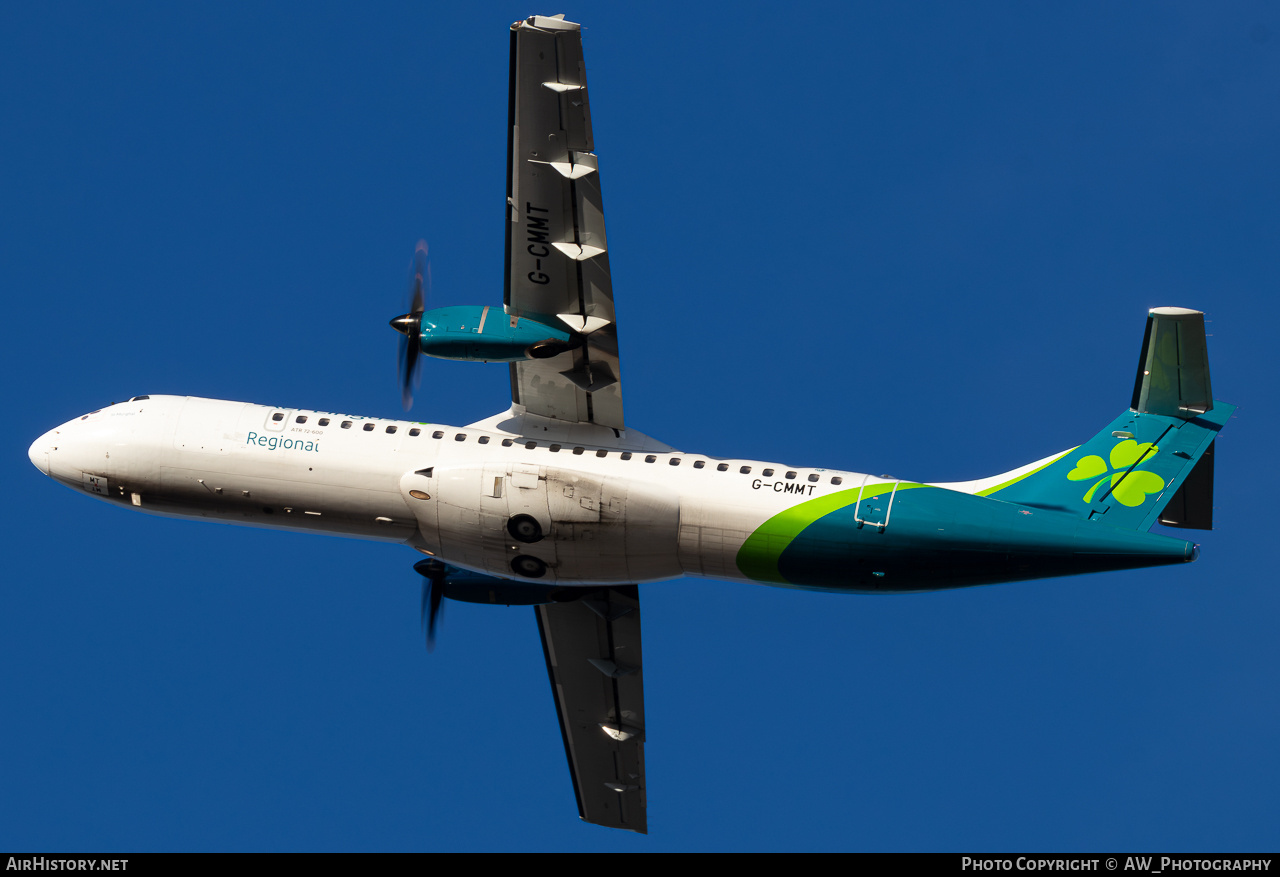 Aircraft Photo of G-CMMT | ATR ATR-72-600 (ATR-72-212A) | Aer Lingus Regional | AirHistory.net #823379