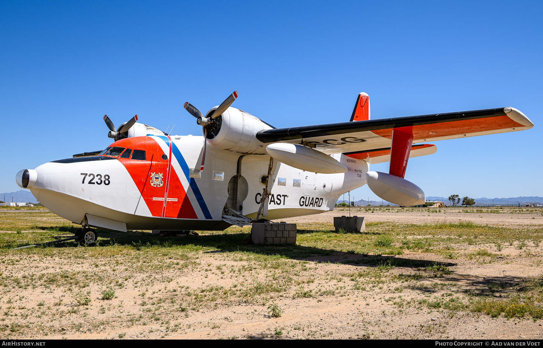 Aircraft Photo of N216HU / 7238 | Grumman HU-16C Albatross | USA - Coast Guard | AirHistory.net #823385