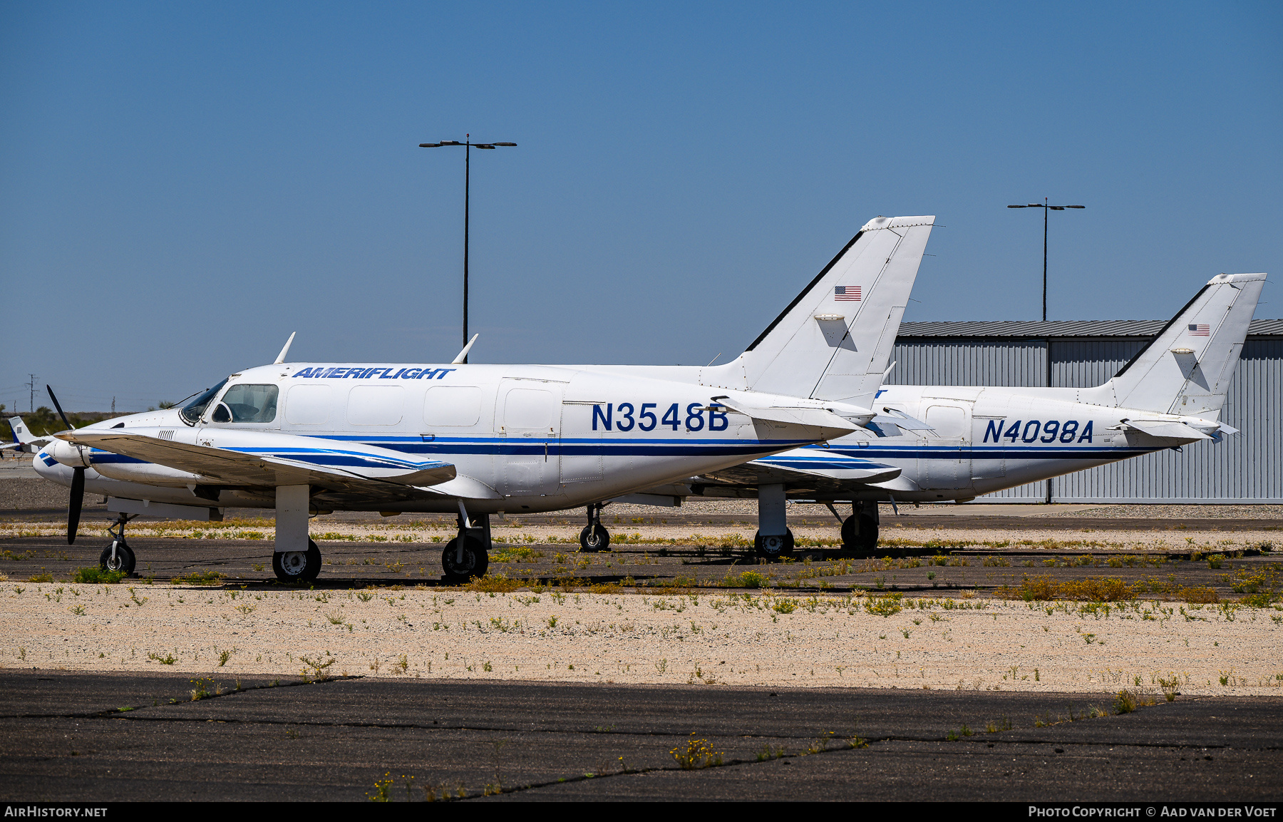 Aircraft Photo of N3548B | Piper PA-31-350 Chieftain | Ameriflight | AirHistory.net #823386