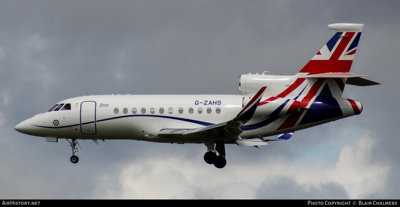 Aircraft Photo of G-ZAHS | Dassault Falcon 900LX Envoy IV CC.1 | UK - Air Force | AirHistory.net #823405